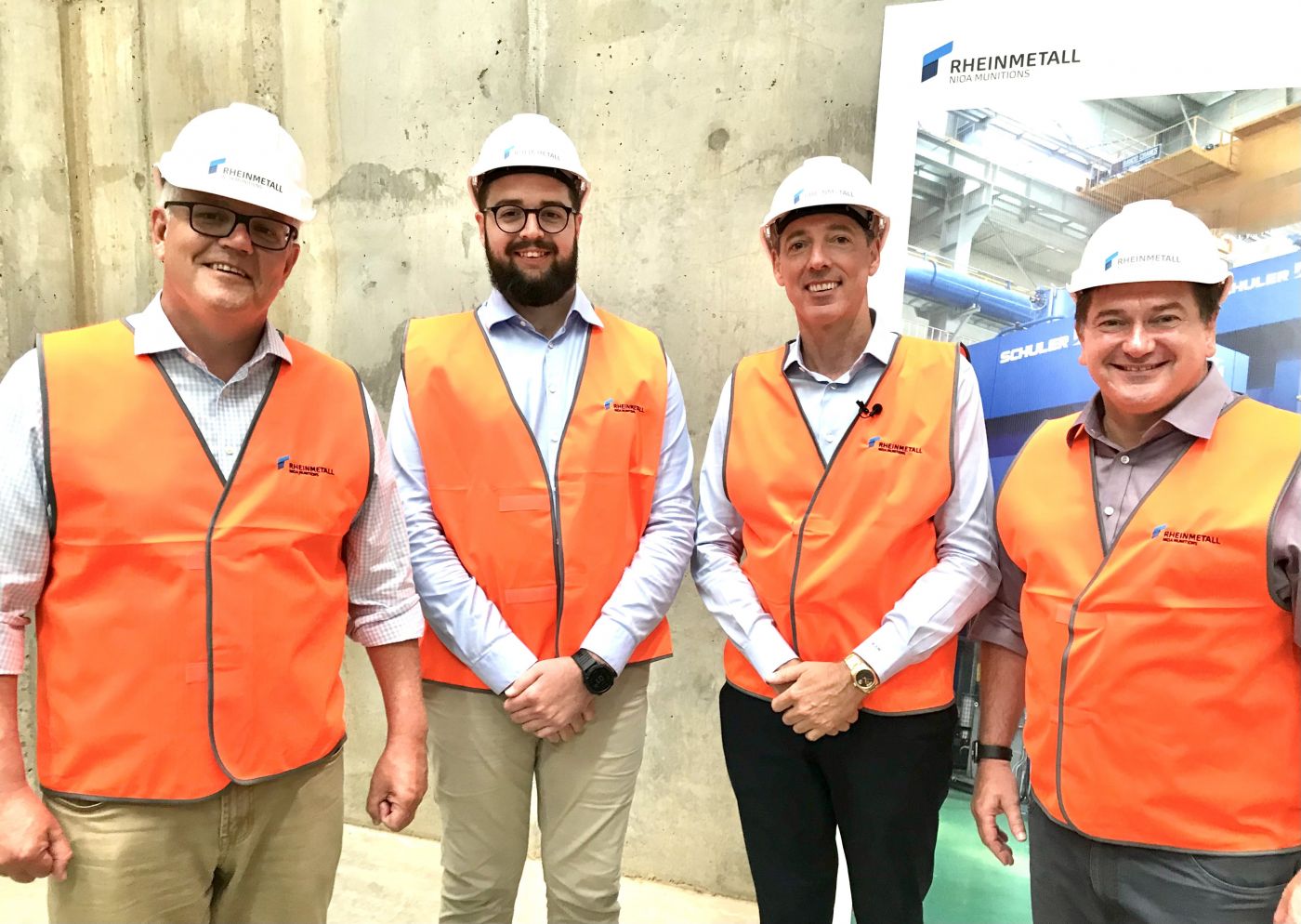 PM TOUCHES DOWN IN MARYBOROUGH TO VISIT RNM PLANT.